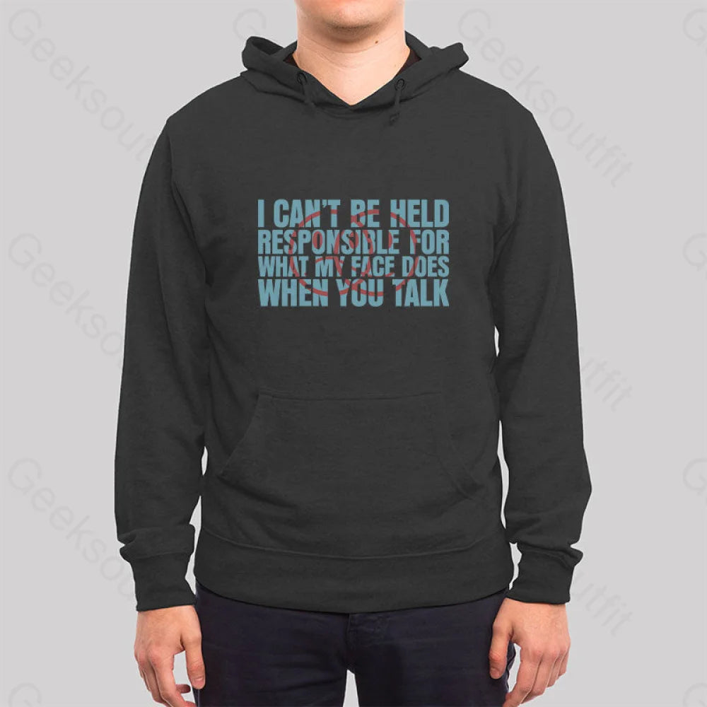 Talk Face Hoodie