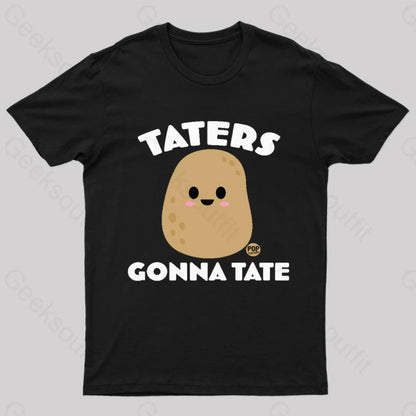 Taters Nerd T-Shirt Black / S