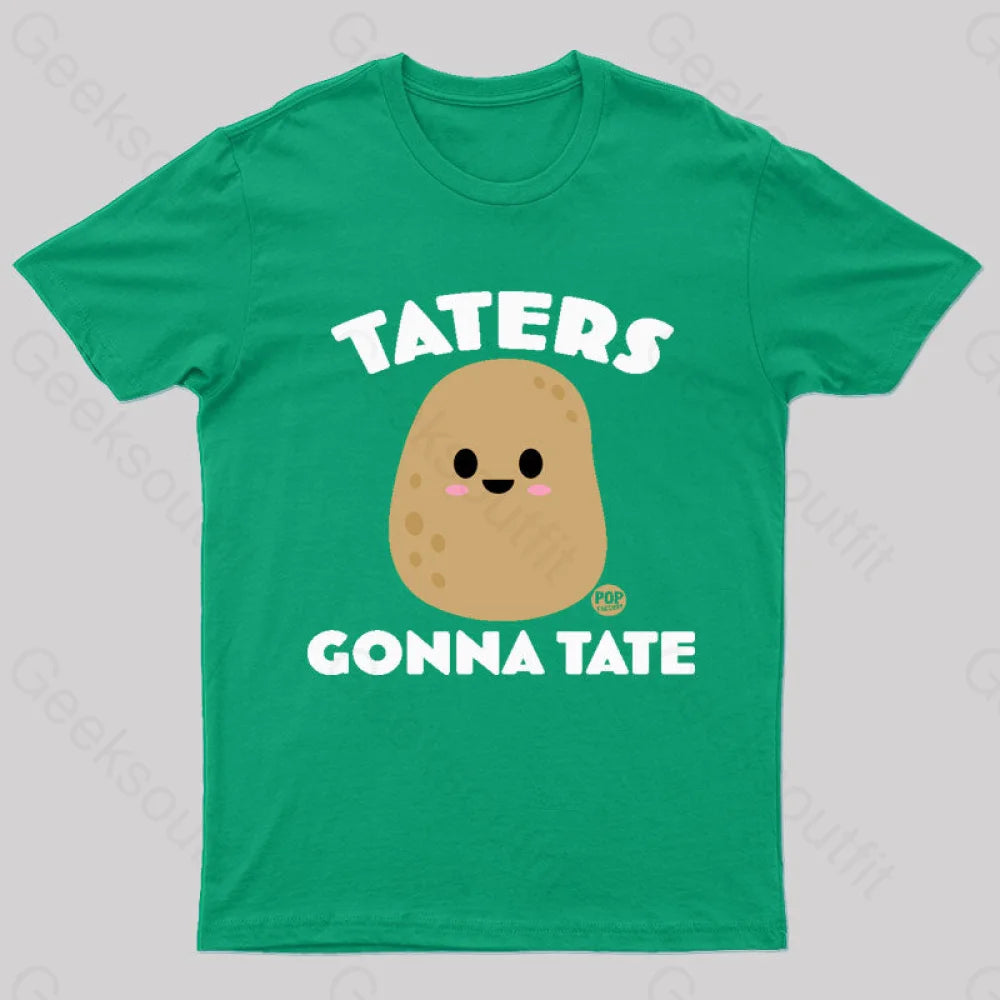 Taters Nerd T-Shirt Green / S