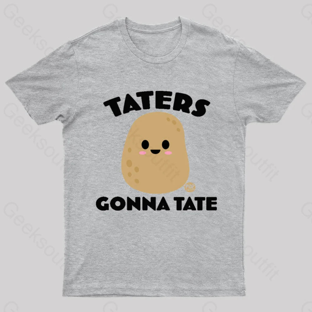 Taters Nerd T-Shirt Grey / S