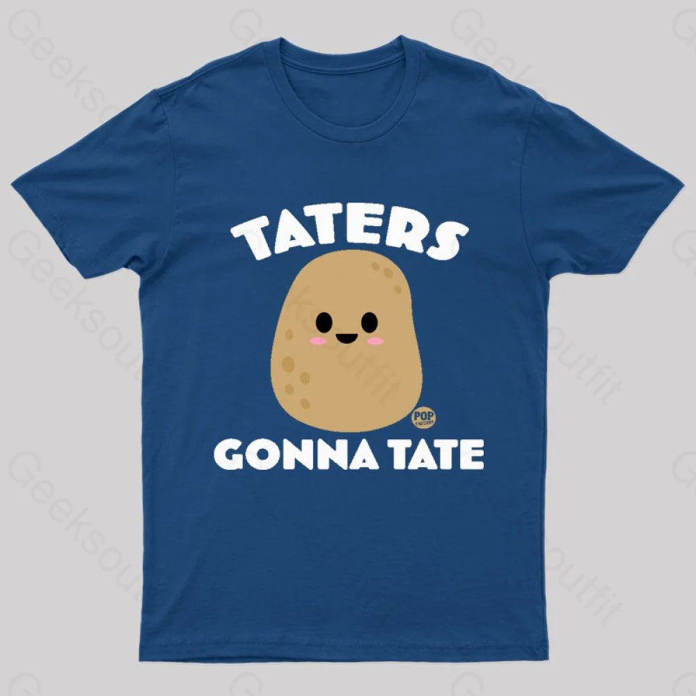 Taters Nerd T-Shirt Navy / S