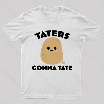 Taters Nerd T-Shirt White / S