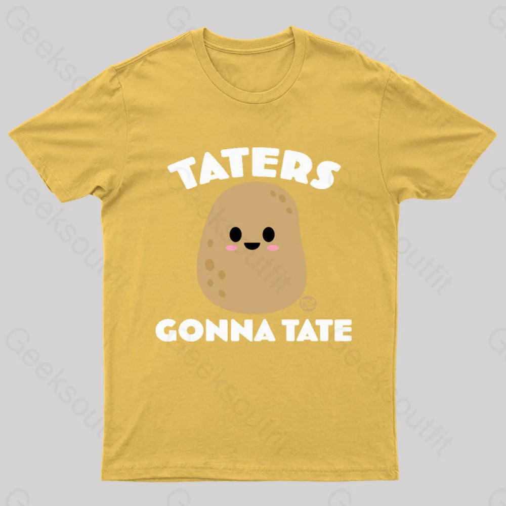 Taters Nerd T-Shirt Yellow / S