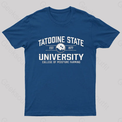 Tatooine State University T-Shirt Navy / S