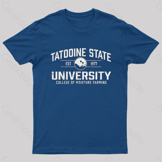 Tatooine State University T-Shirt Navy / S