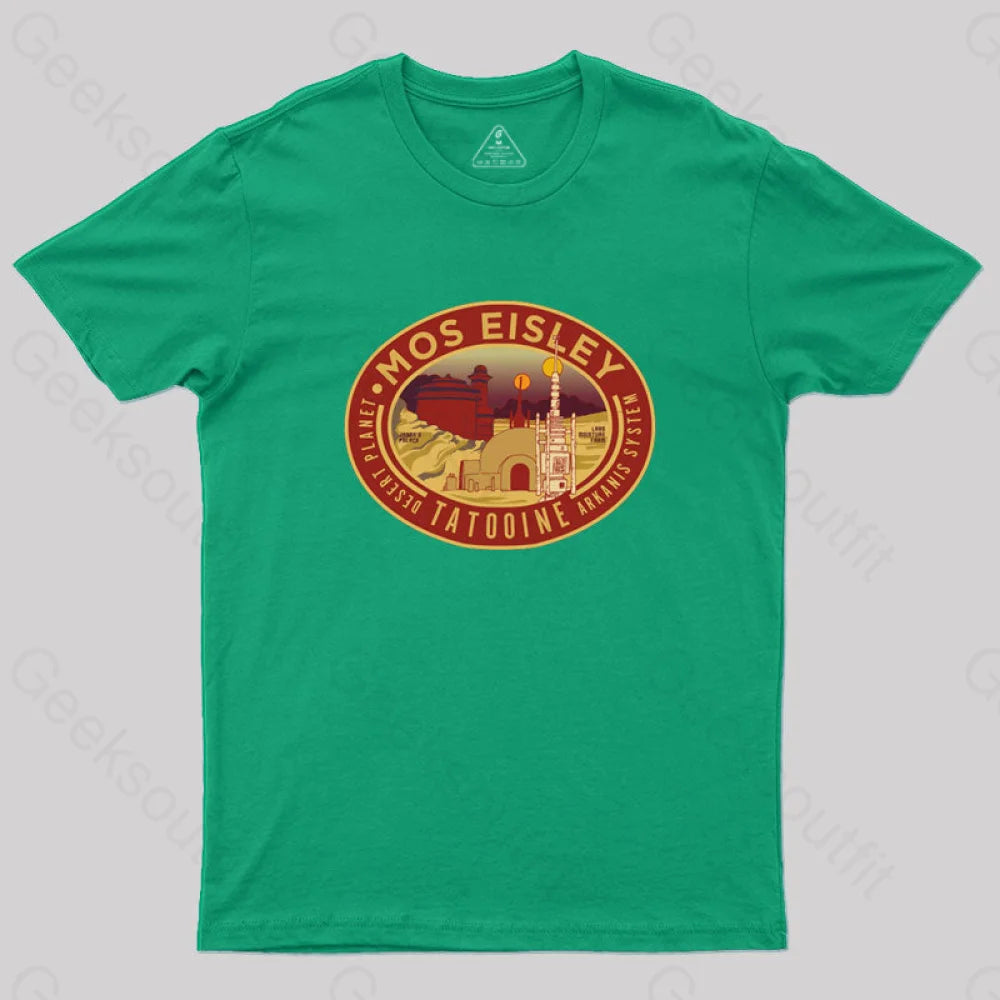 Tatooine T-Shirt Green / S