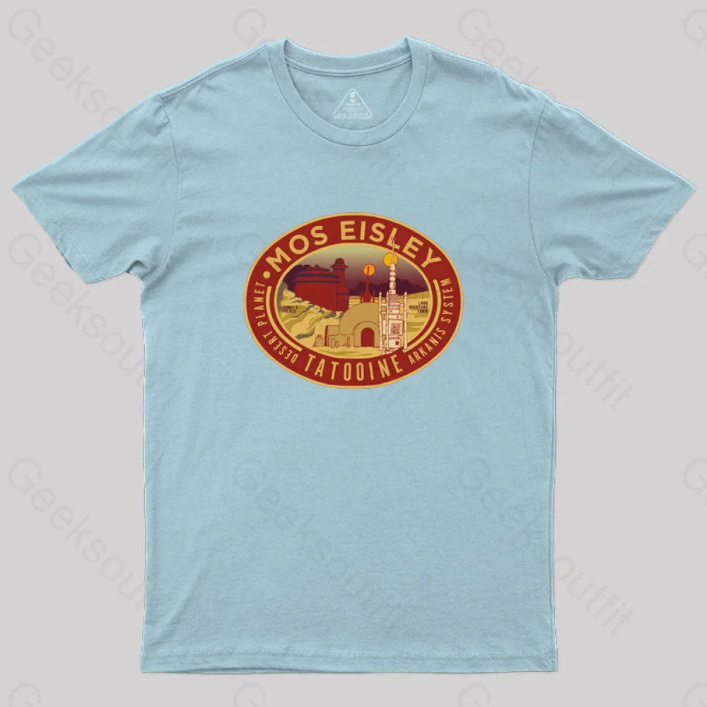 Tatooine T-Shirt Light Blue / S