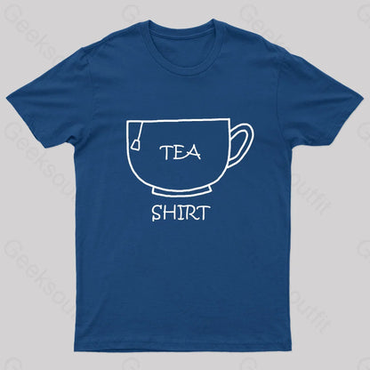 Tea Shirt Nerd T-Shirt Navy / S