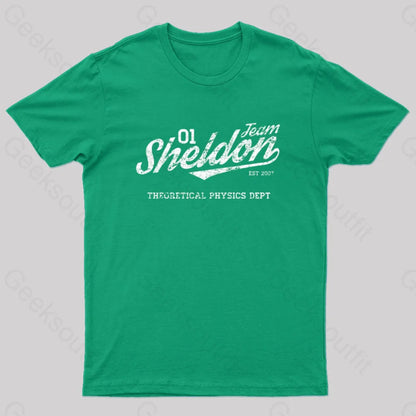 Team Nerd T-Shirt Green / S