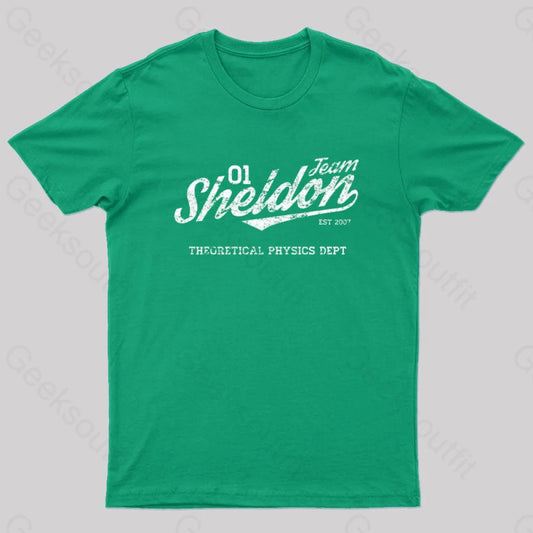 Team Nerd T-Shirt Green / S