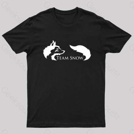 Team Snow Geek T-Shirt Black / S