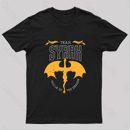 Team Syrax Nerd T-Shirt Black / S