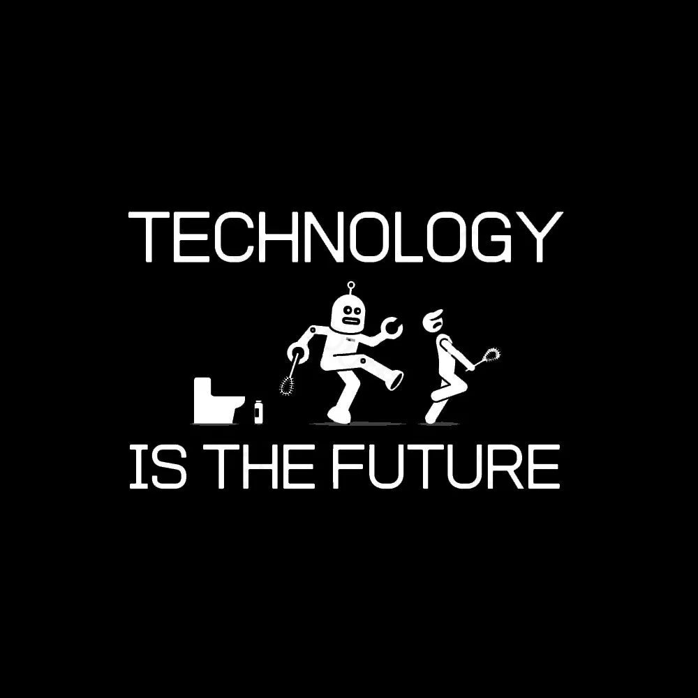 Technology Is The Future Nerd T-Shirt