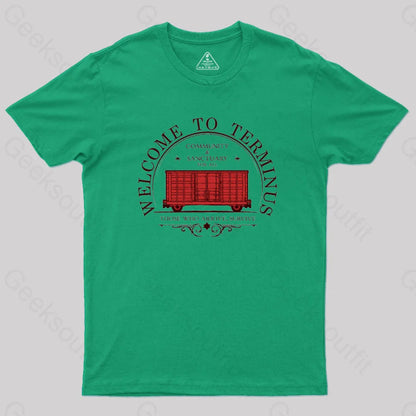 Terminus Geek T-Shirt Green / S