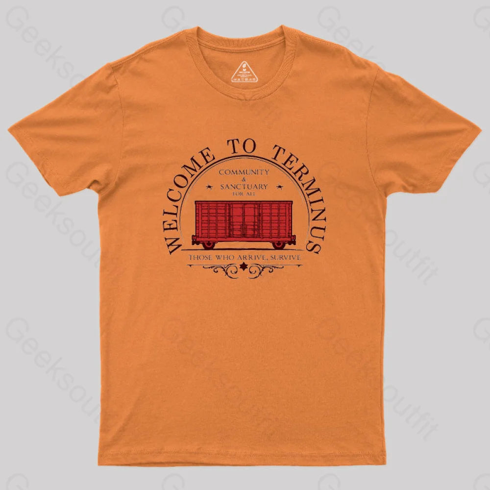 Terminus Geek T-Shirt Orange / S