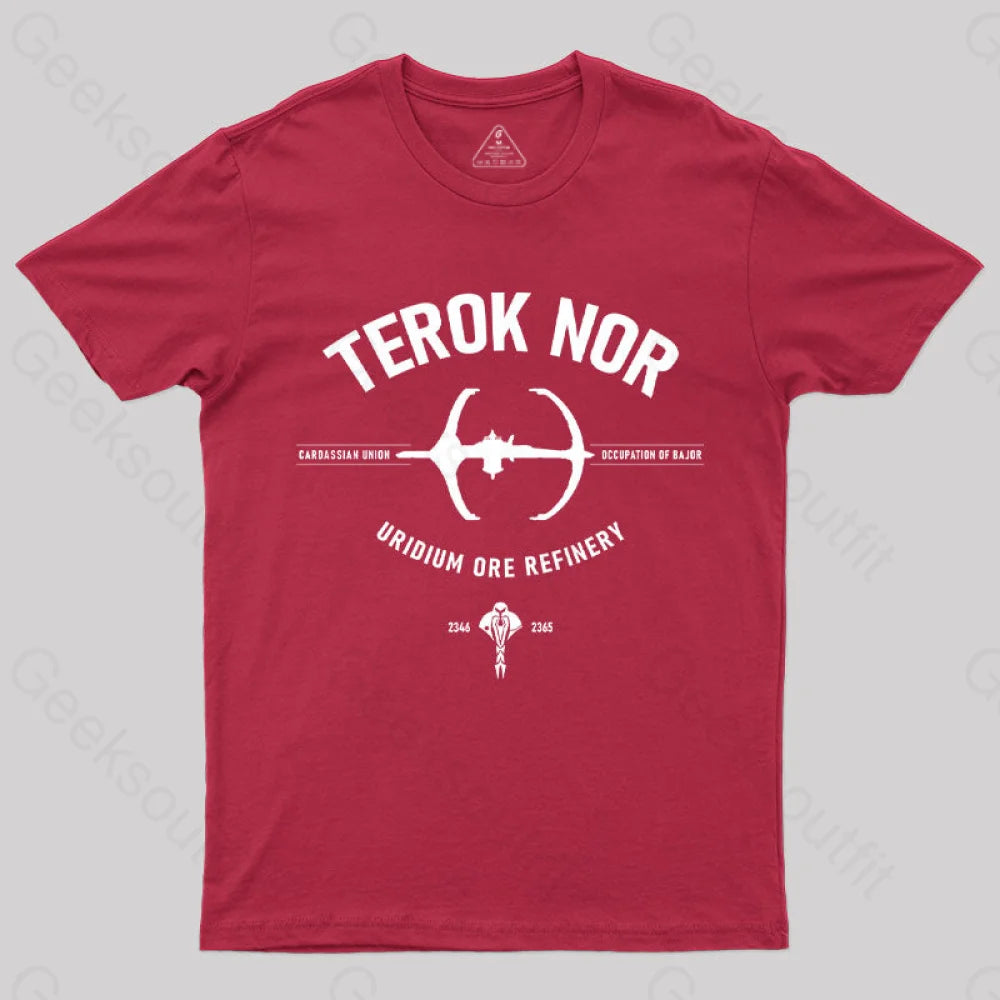 Terok Nor T-Shirt Red / S