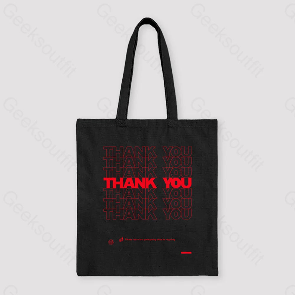 Thank You Unisex Tote Bag