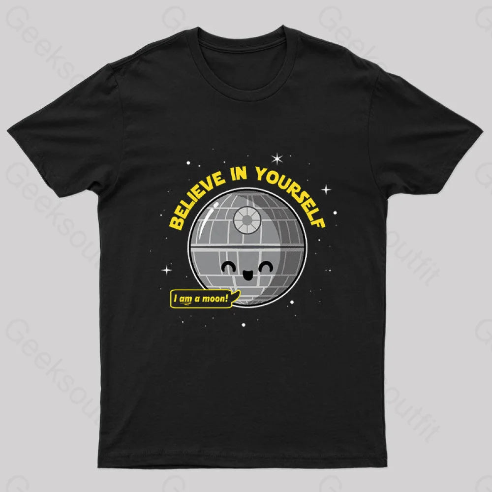 That Is A Moon Nerd T-Shirt Black / S