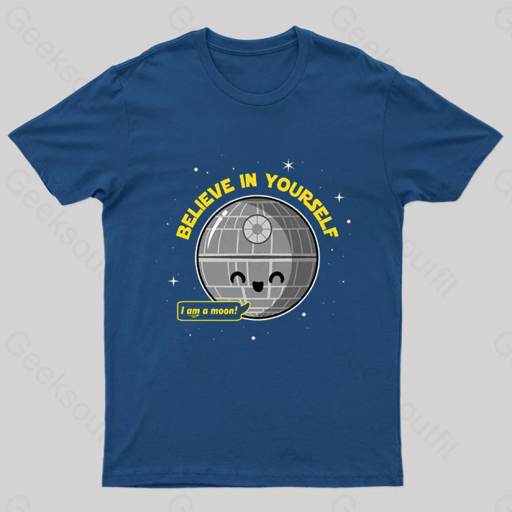 That Is A Moon Nerd T-Shirt Navy / S