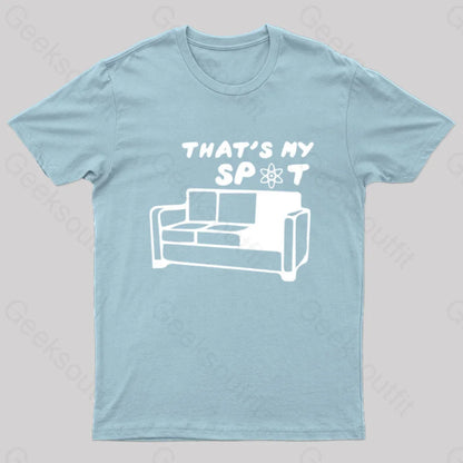 That Is My Spot T-Shirt Light Blue / S