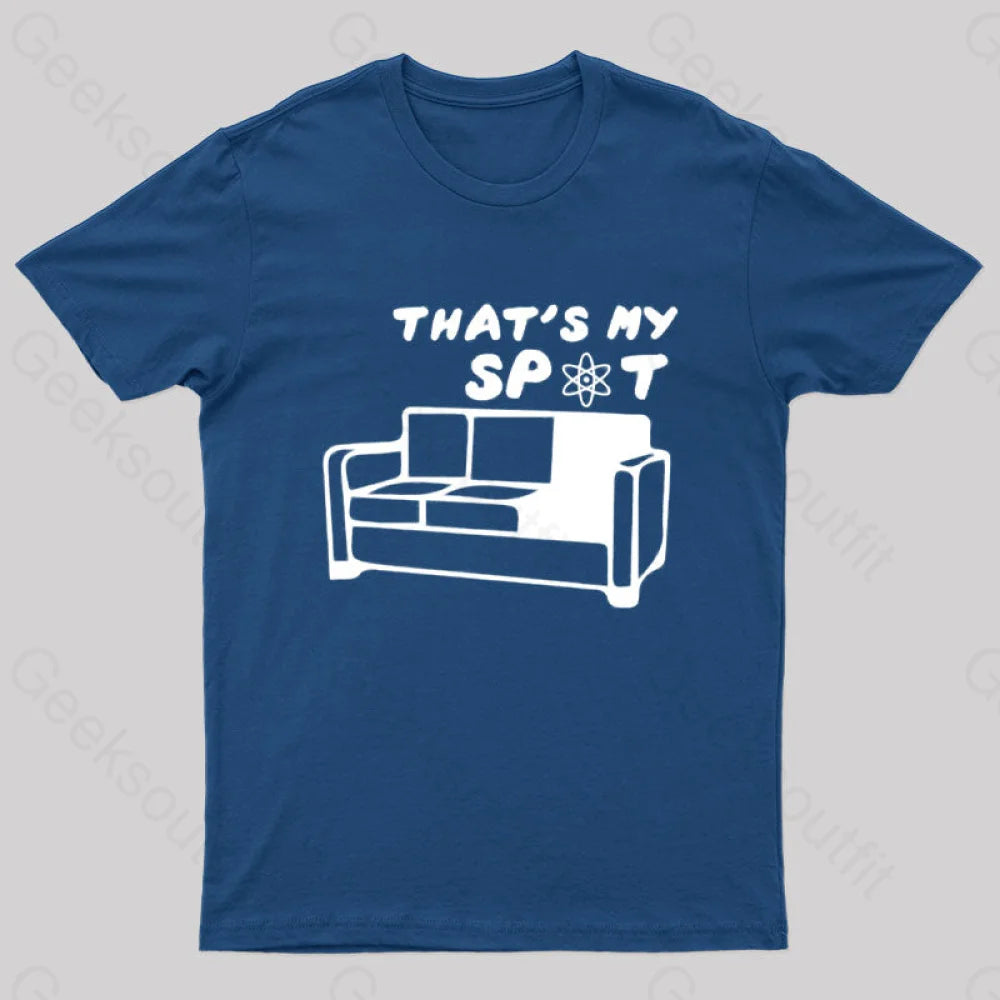 That Is My Spot T-Shirt Navy / S