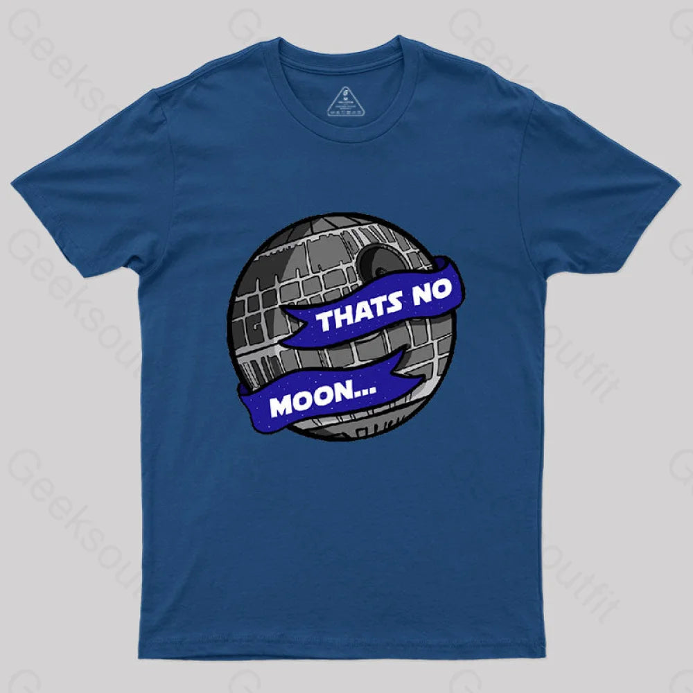 That’s No Moon - Deathstar T-Shirt Navy / S