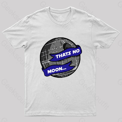 That’s No Moon - Deathstar T-Shirt White / S