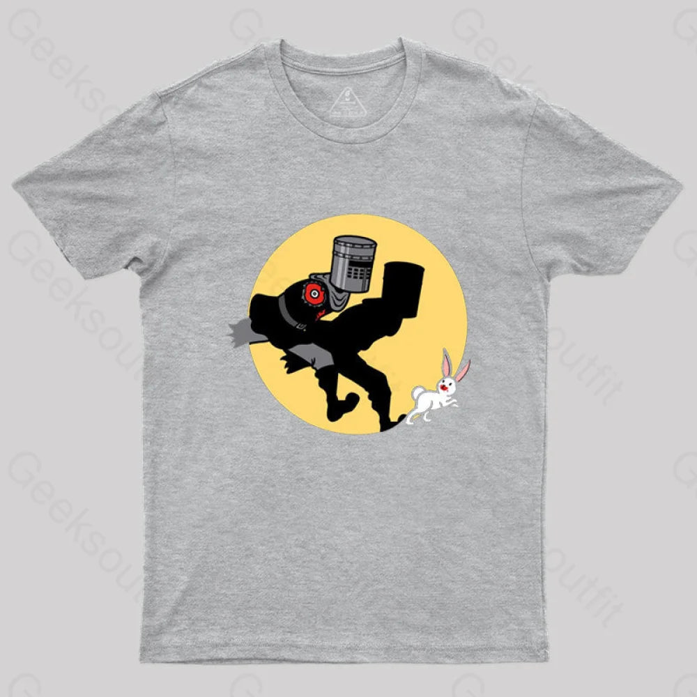 The Adventures Of The Black Knight T-Shirt Grey / S