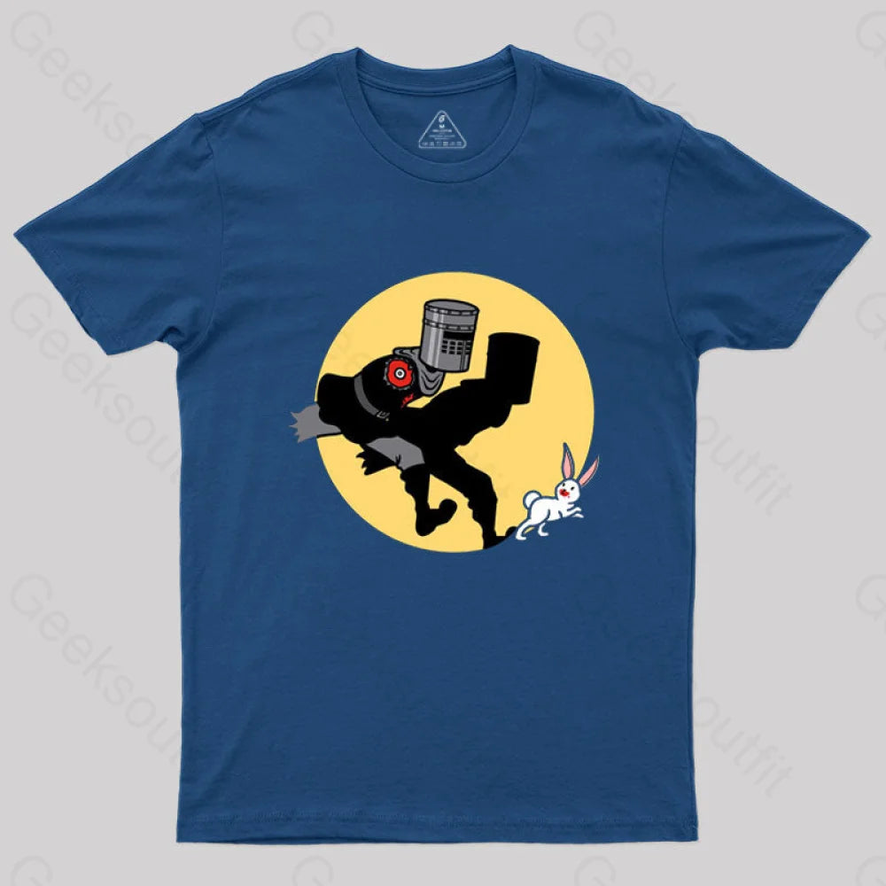 The Adventures Of The Black Knight T-Shirt Navy / S