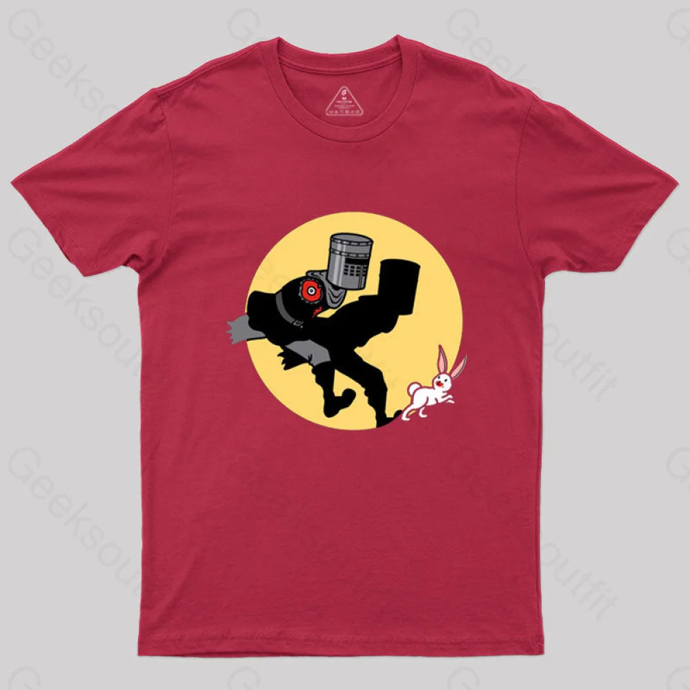 The Adventures Of The Black Knight T-Shirt Red / S