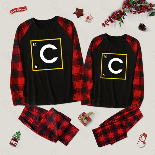 The Carbon Dating Couple Pajama Sets Red&Black / M For Men Yc