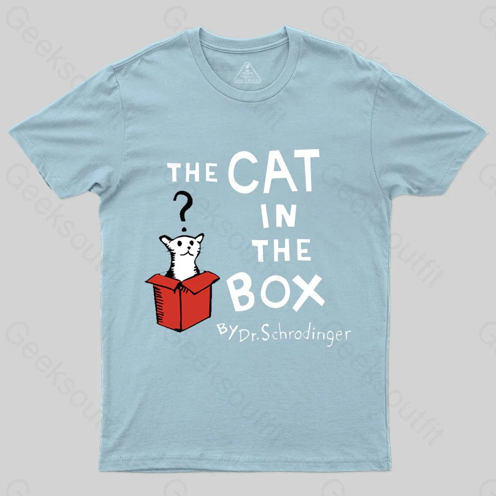 The Cat in the Box T-shirt - Geeksoutfit