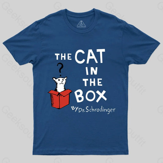 The Cat in the Box T-shirt - Geeksoutfit