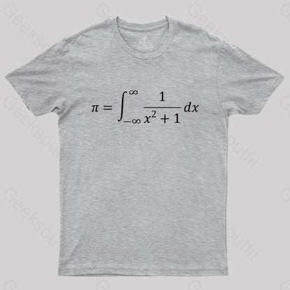 The Constant Number Pi Nerd T-Shirt Grey / S