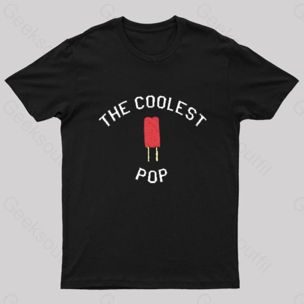 The Coolest Pop Geek T-Shirt Black / S