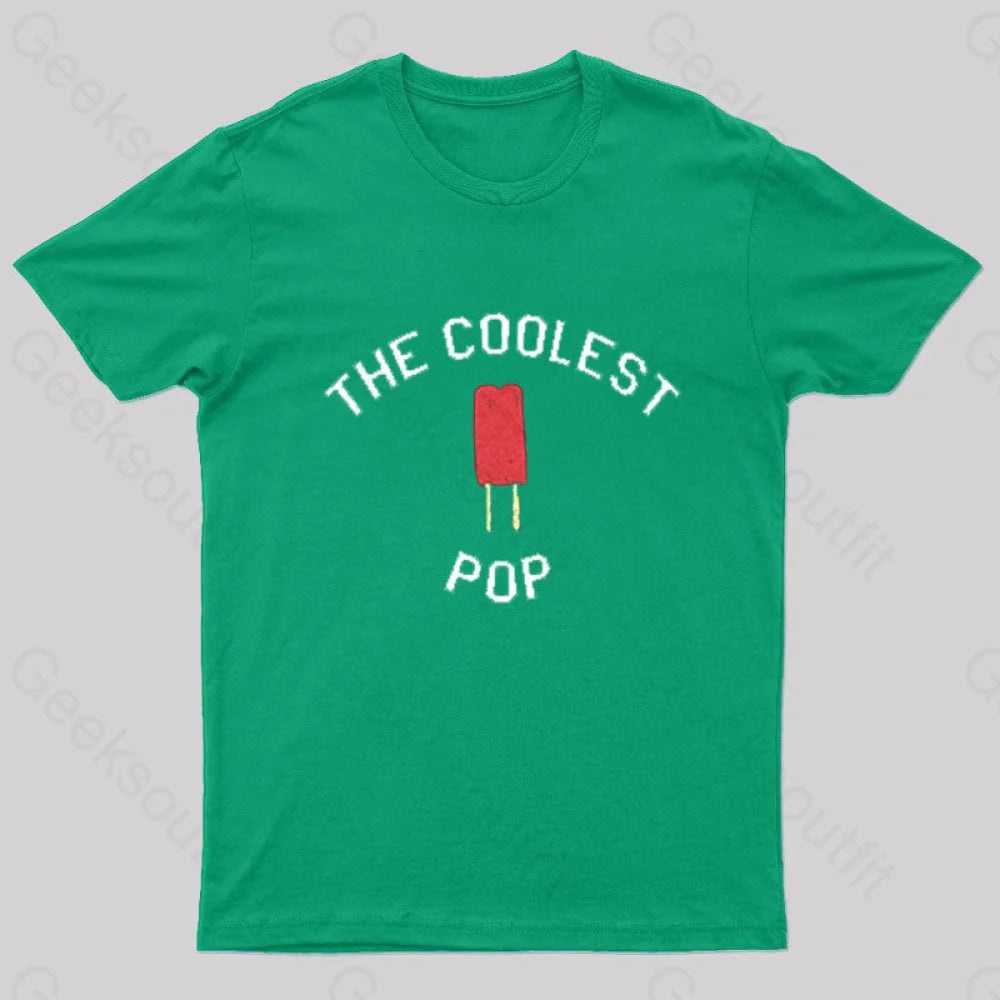 The Coolest Pop Geek T-Shirt Green / S