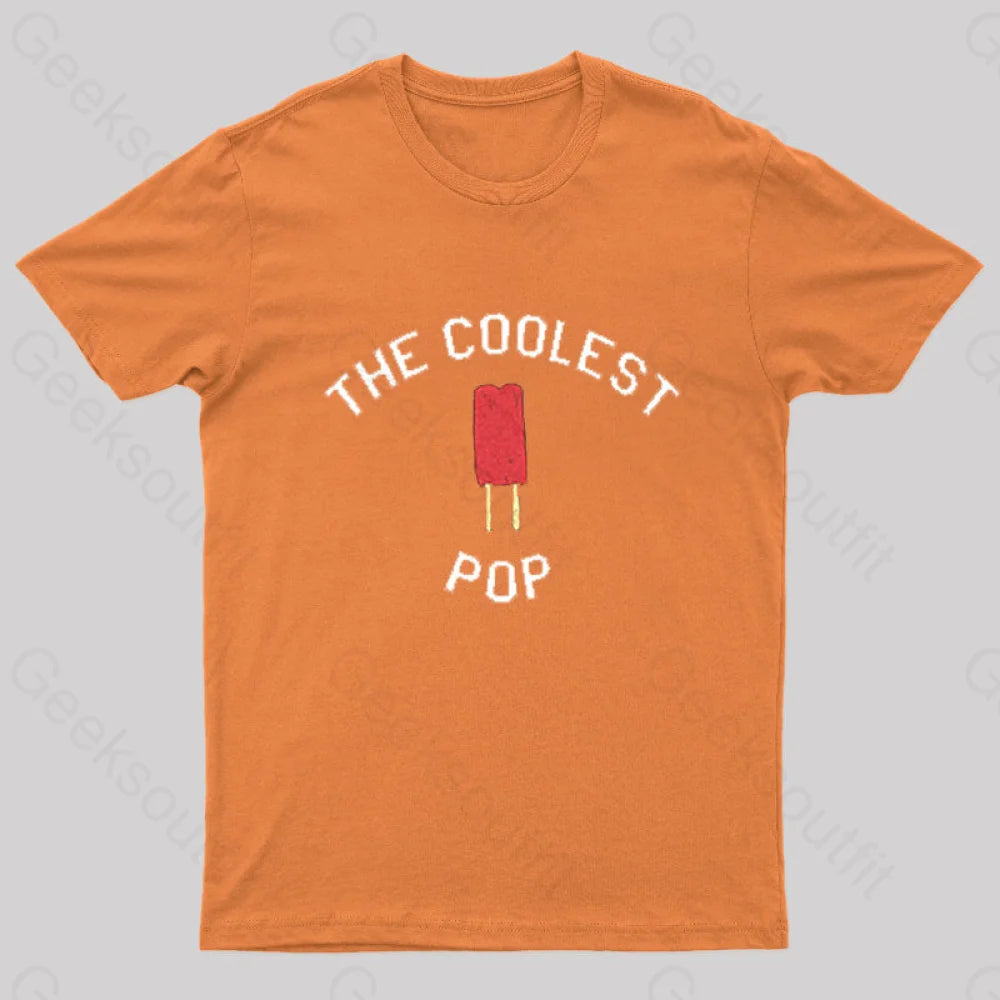 The Coolest Pop Geek T-Shirt Orange / S