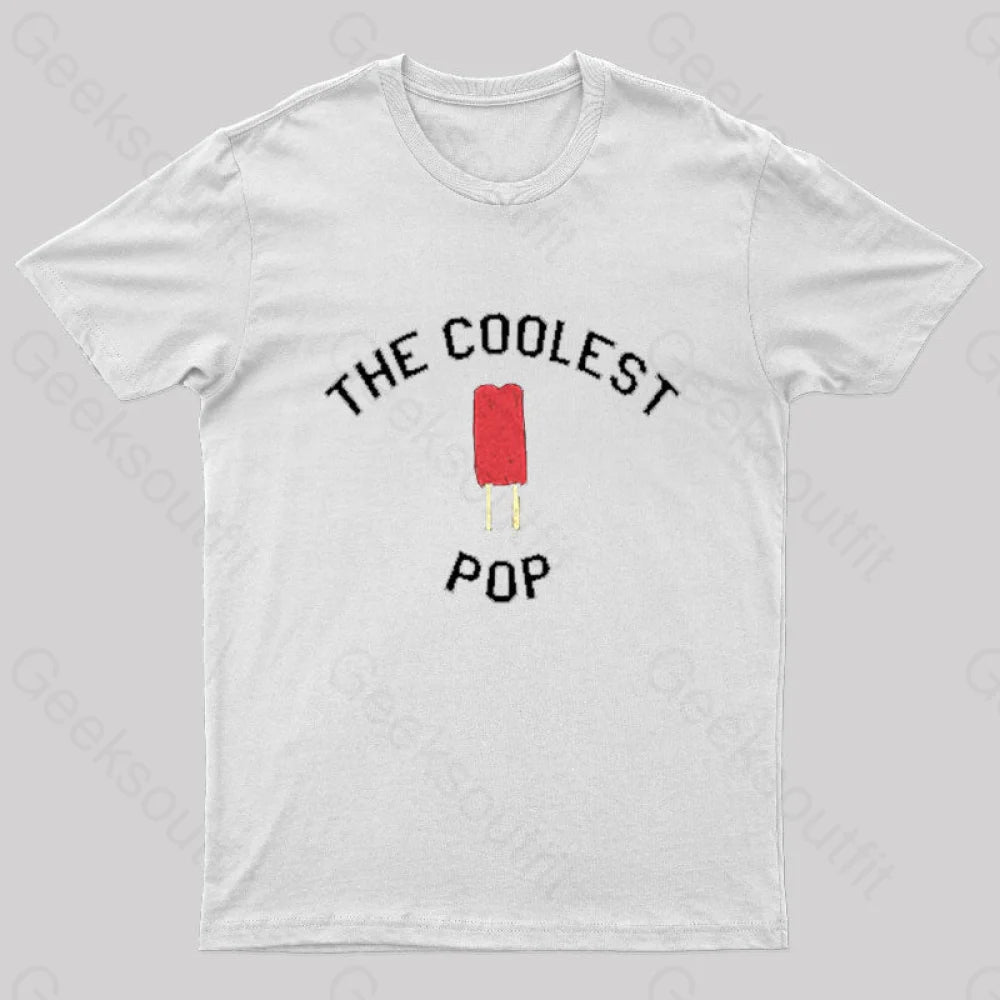 The Coolest Pop Geek T-Shirt White / S