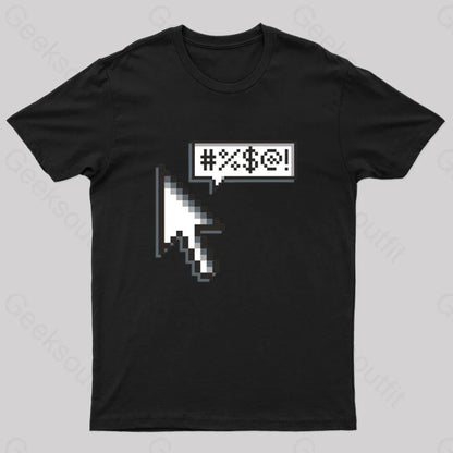 The Curser Nerd T-Shirt Black / S