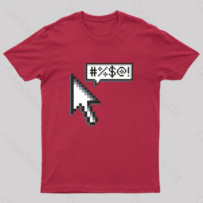 The Curser Nerd T-Shirt Red / S