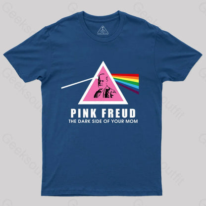 The Dark Side Of Your Mom T-Shirt Navy / S Yc