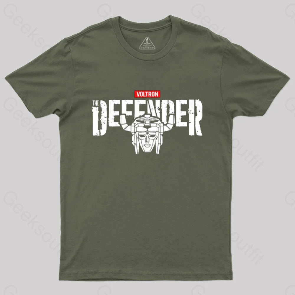 The Defender T-Shirt Army Green / S