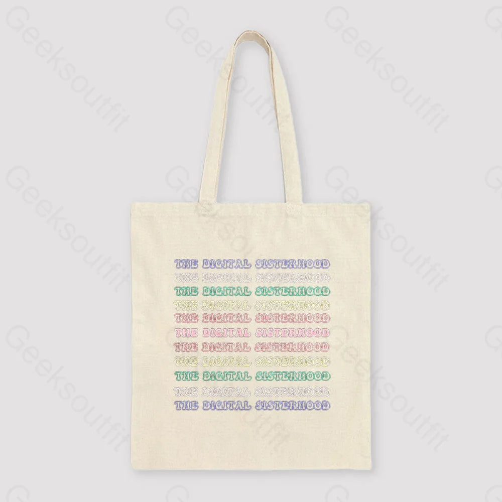 The Digital Sisterhood Logo Unisex Tote Bag