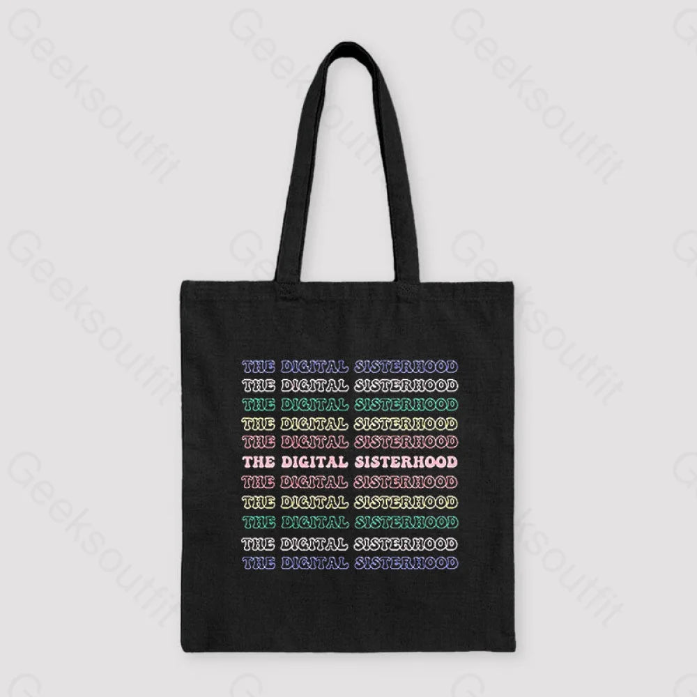 The Digital Sisterhood Logo Unisex Tote Bag