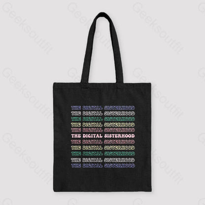 The Digital Sisterhood Logo Unisex Tote Bag