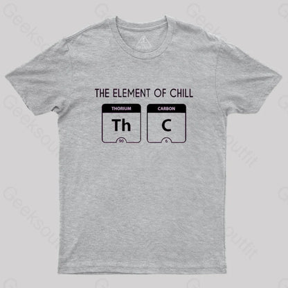 The Element Of Chill T-Shirt Grey / S