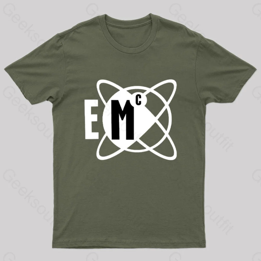 The Emc Nerd T-Shirt Army Green / S