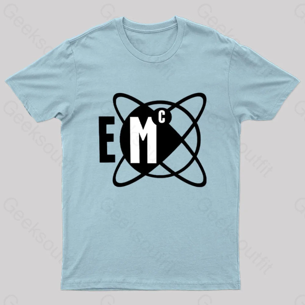 The Emc Nerd T-Shirt Light Blue / S