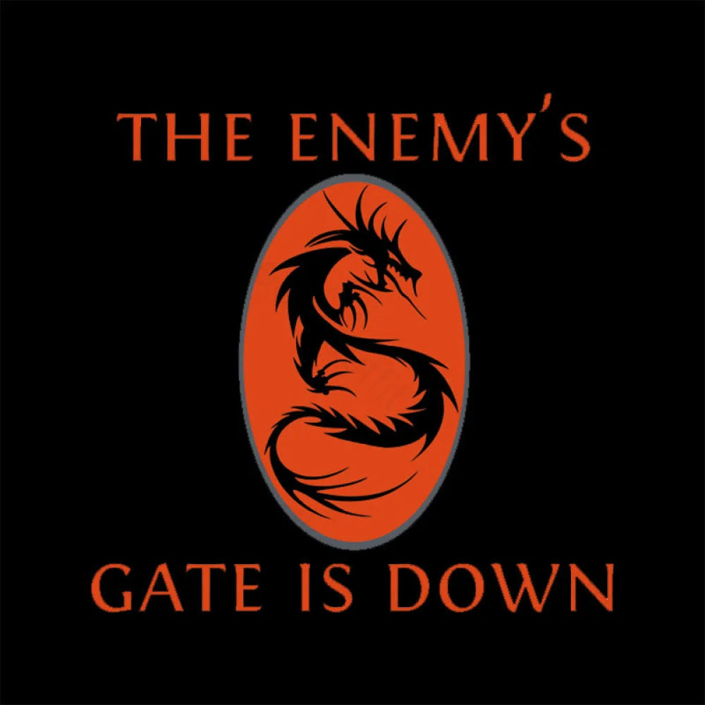 The Enemy’s Gate Is Down Nerd T-Shirt