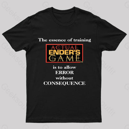 The Essence Of Training Nerd T-Shirt Black / S